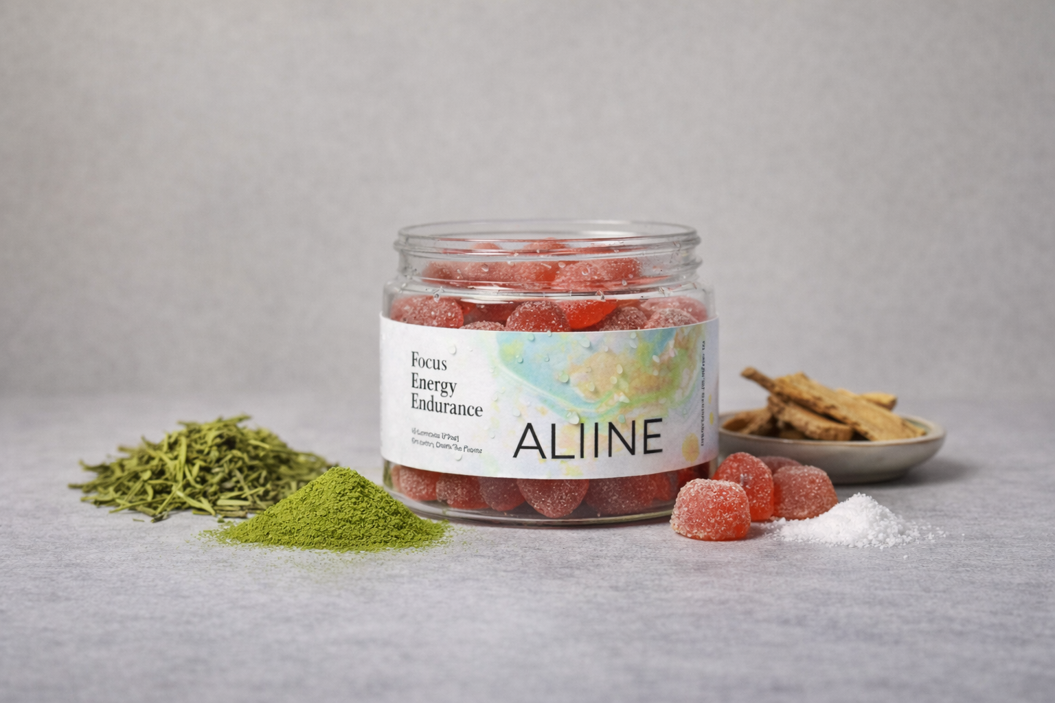 Aliine energy gummies for women